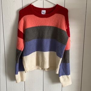 Striped Sweater - Size Medium